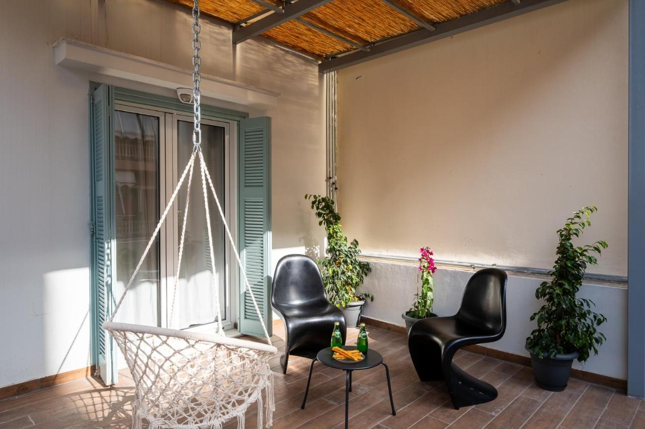 Central5 Boutique Apartments With Common Garden Next To Metro أثينا المظهر الخارجي الصورة