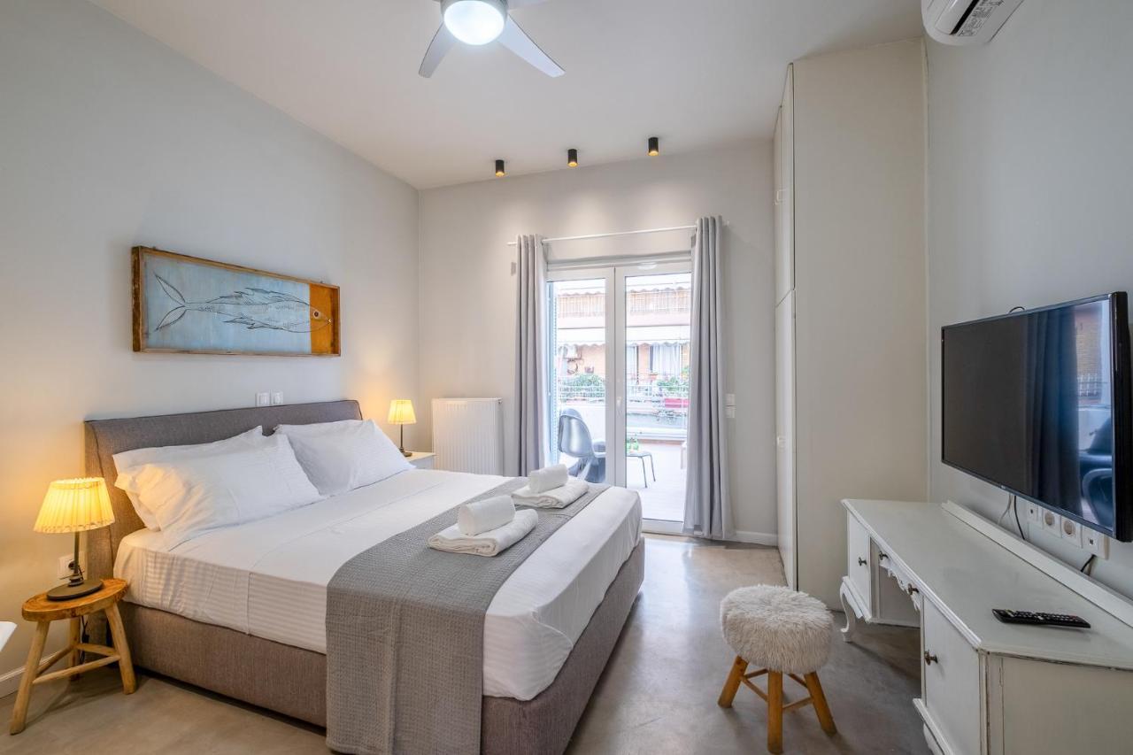 Central5 Boutique Apartments With Common Garden Next To Metro أثينا المظهر الخارجي الصورة